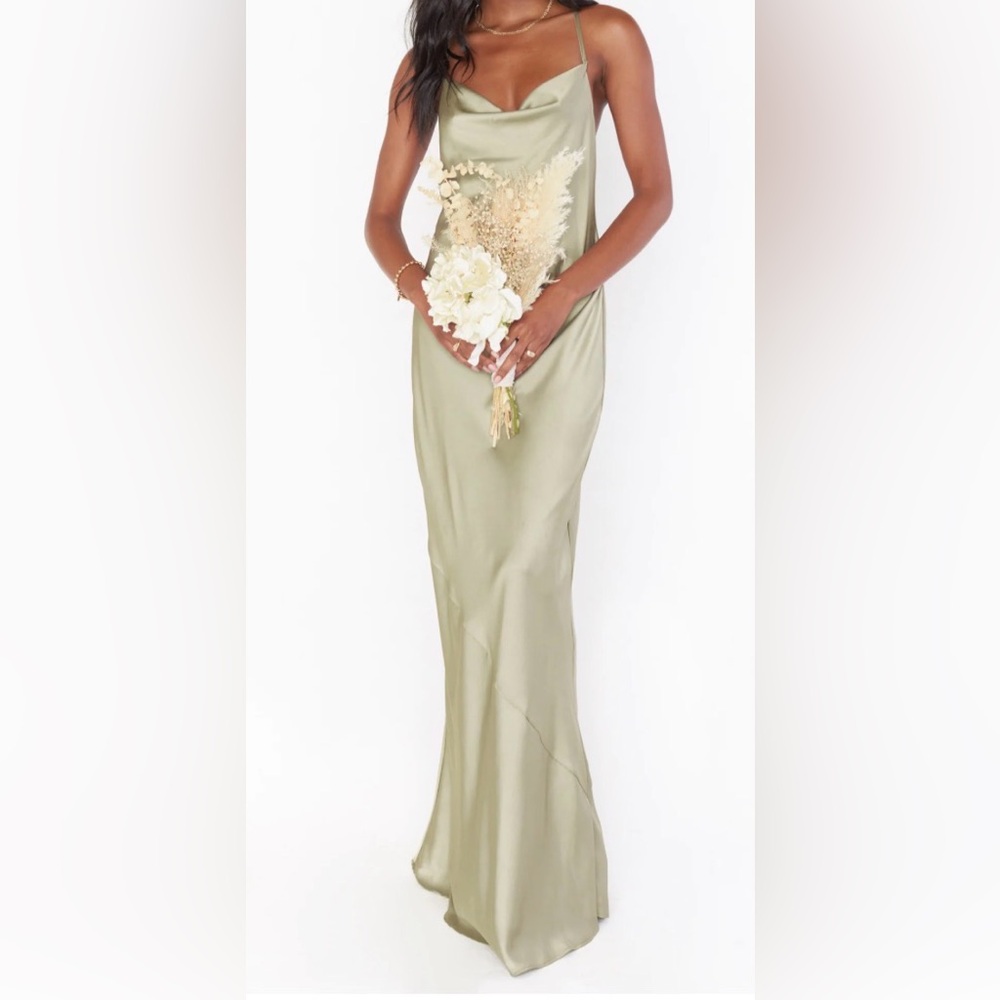 Show me your mumu Tuscany  slip‎ dress green XS
